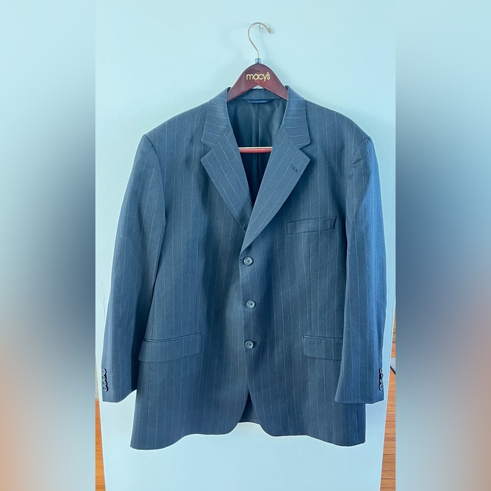Burberry London Wool Blazer pinstripe men’s